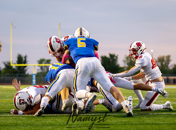 Centennial vs STMA Varsity Football 91