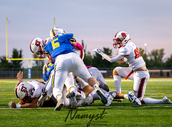 Centennial vs STMA Varsity Football 92