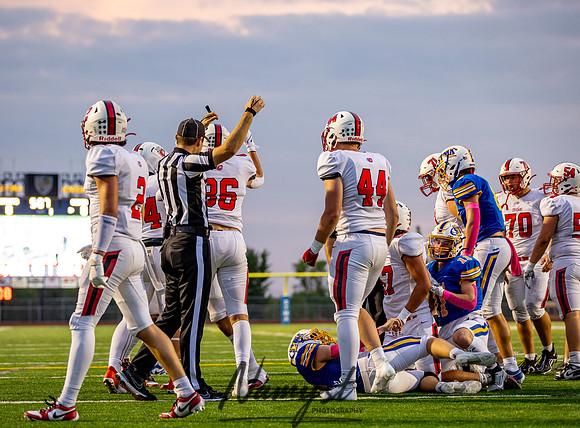Centennial vs STMA Varsity Football 94