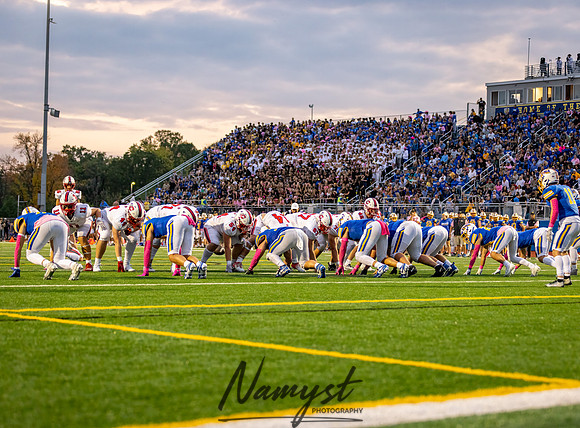 Centennial vs STMA Varsity Football 96