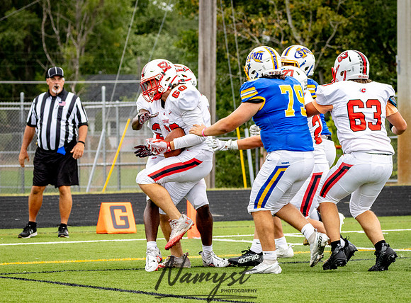 Centennial vs STMA JV Football_109