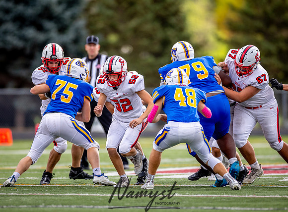 Centennial vs STMA JV Football_136