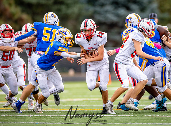 Centennial vs STMA JV Football_140
