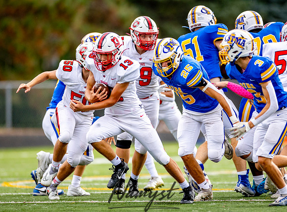 Centennial vs STMA JV Football_143