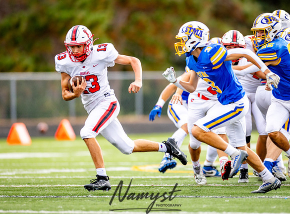 Centennial vs STMA JV Football_144