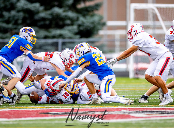 Centennial vs STMA JV Football_156