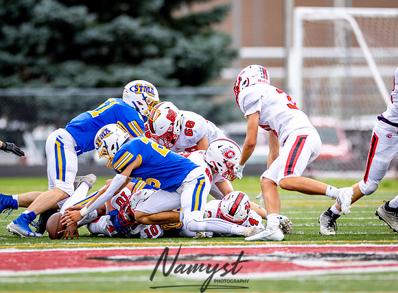 Centennial vs STMA JV Football_157