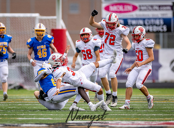 Centennial vs STMA JV Football_196