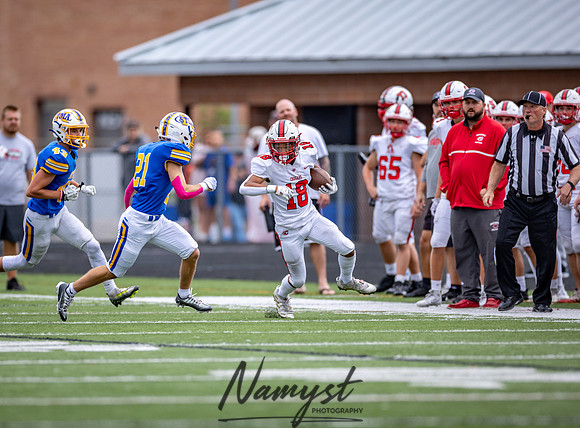 Centennial vs STMA JV Football_226