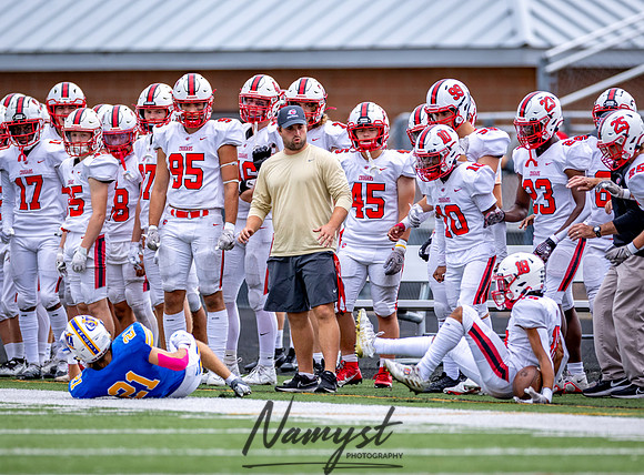 Centennial vs STMA JV Football_233