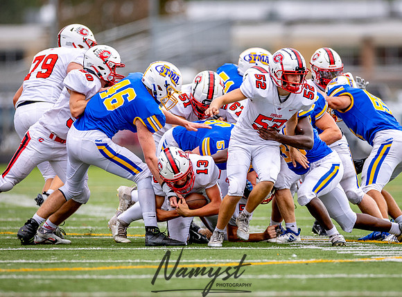 Centennial vs STMA JV Football_246