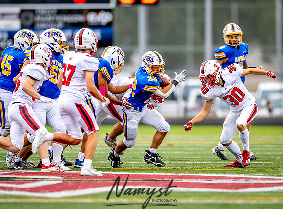 Centennial vs STMA JV Football_309