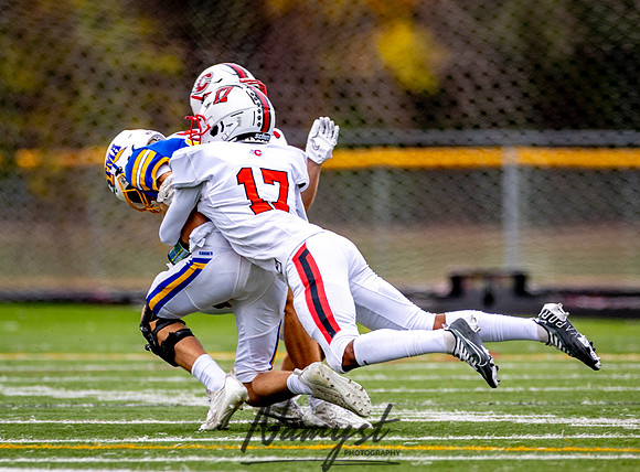 Centennial vs STMA JV Football_435