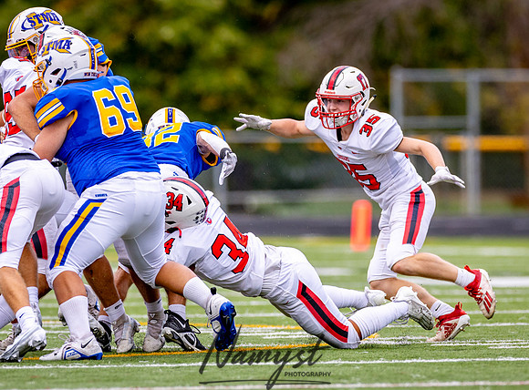 Centennial vs STMA JV Football_426