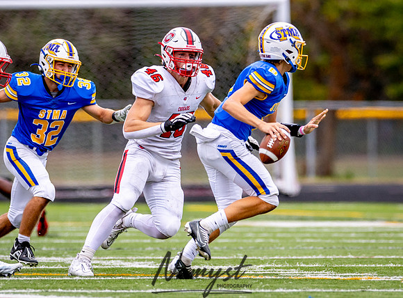 Centennial vs STMA JV Football_444
