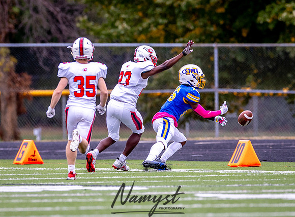 Centennial vs STMA JV Football_456