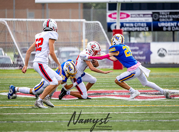 Centennial vs STMA JV Football_45