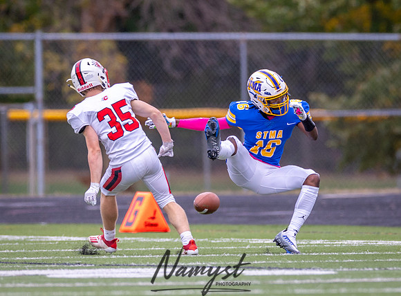 Centennial vs STMA JV Football_496