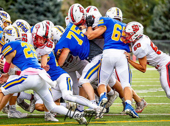 Centennial vs STMA JV Football_52