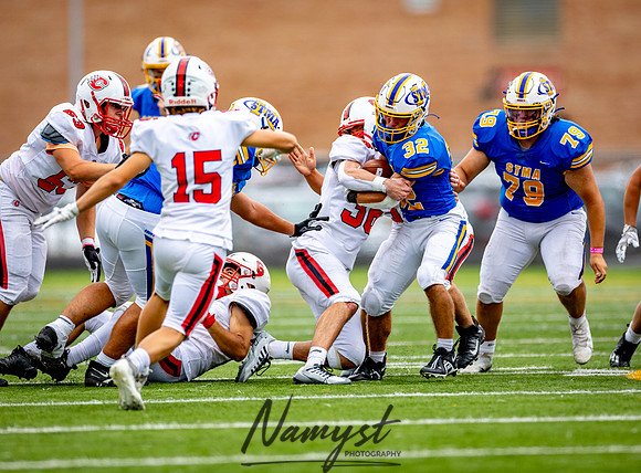 Centennial vs STMA JV Football_571