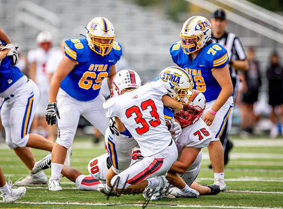 Centennial vs STMA JV Football_828