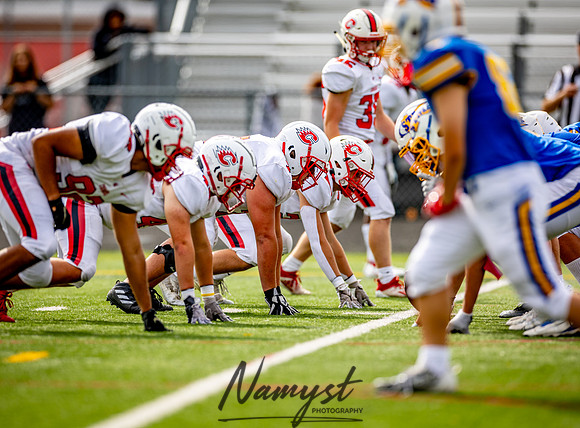 Centennial vs STMA JV Football_847