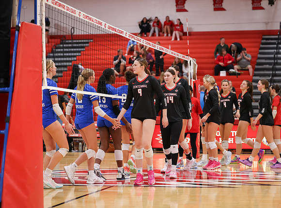 Centennial vs Hopkins Girls Varsity Volleyball 179