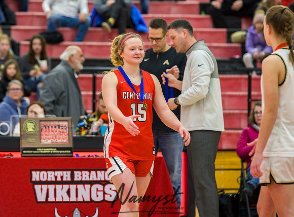 Centennial vs Andover Girls Varsity Basketball 208