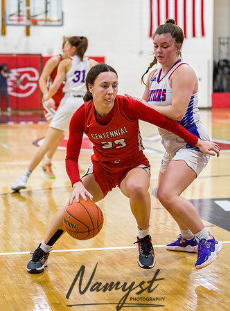 Centennial vs Spring Lake Park Girls Varsity Basketball 065