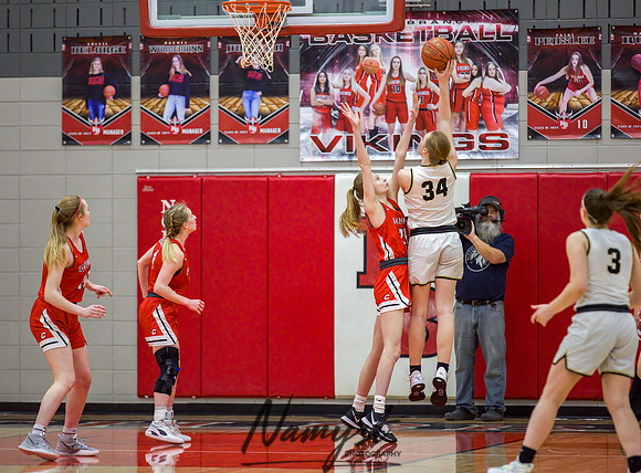Centennial vs Andover Girls Varsity Basketball 155
