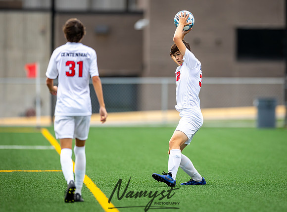 Centennial vs Blaine JV Soccer 16