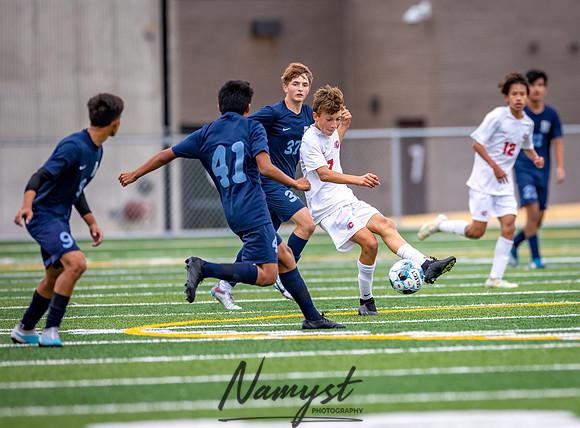 Centennial vs Blaine JV Soccer 59
