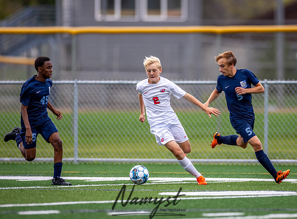 Centennial vs Blaine JV Soccer 74