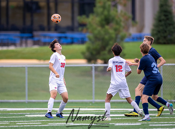 Centennial vs Blaine JV Soccer 98