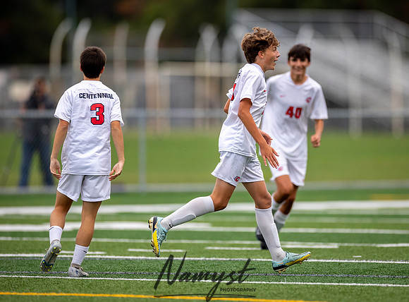 Centennial vs Blaine JV Soccer 135