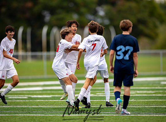 Centennial vs Blaine JV Soccer 136