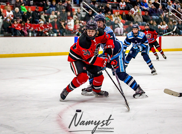 Centennial vs Blaine Varsity Hockey 438