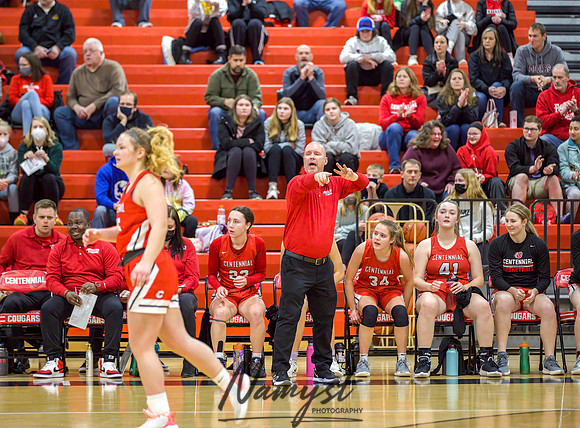 Centennial vs Coon Rapids Girls Varsity Basketball 067