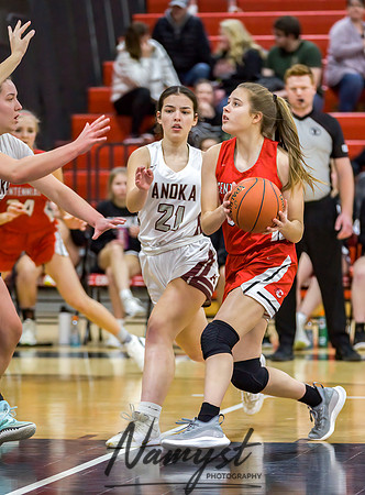 Centennial vs Anoka Girls Varsity Basketball 052