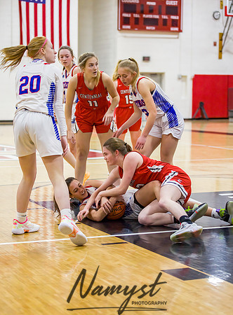 Centennial vs Spring Lake Park Girls Varsity Basketball 055