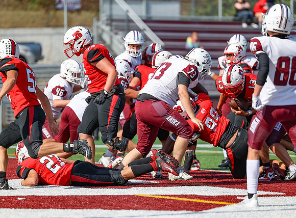 Centennial vs Anoka JV Football 1406