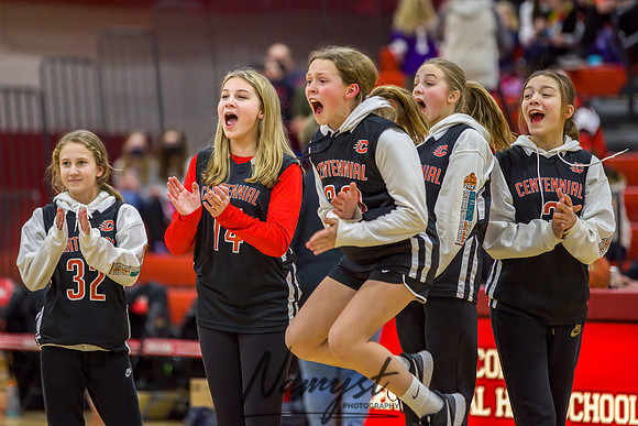 Centennial vs Maple Grove Girls Varsity Basketball 107