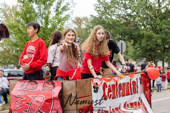 Centennial Homecoming Parade 75
