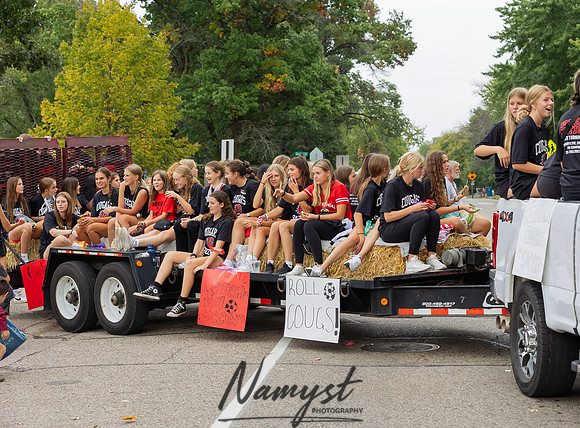 Centennial Homecoming Parade 89