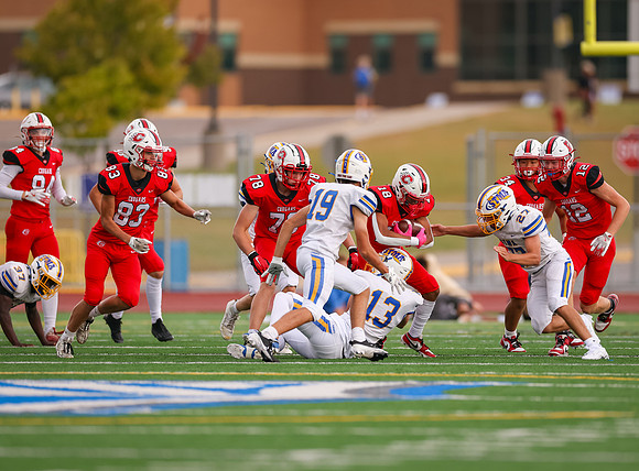 Centennial vs STMA JV Football 140
