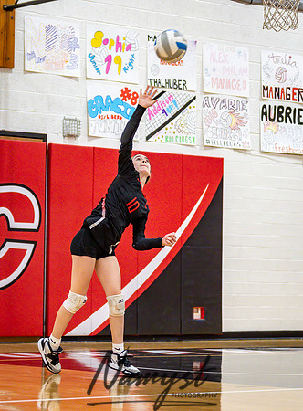 Centennial vs Andover Volleyball 9 5