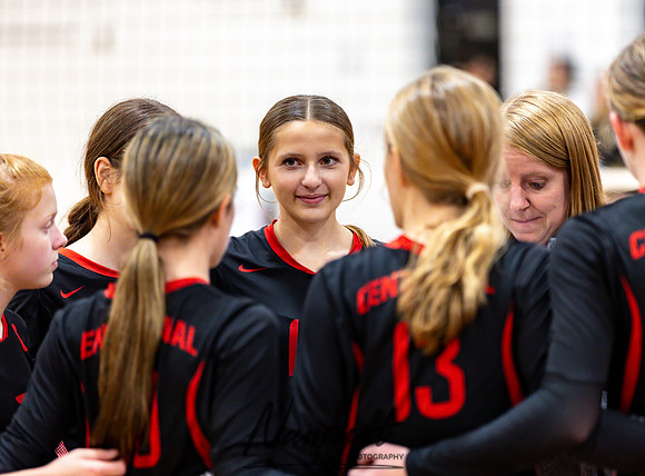 Centennial vs Andover Volleyball 9 3