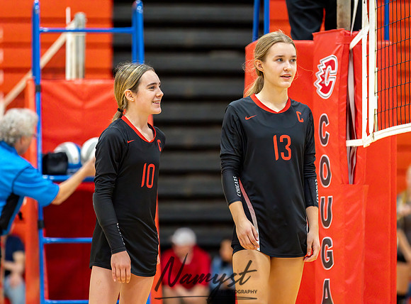 Centennial vs Andover Volleyball 9 8