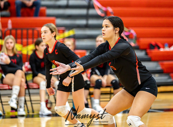 Centennial vs Andover Volleyball 9 45