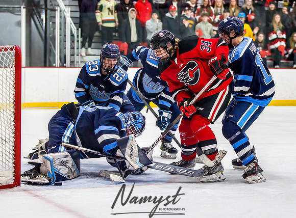 Centennial vs Blaine Varsity Hockey 445